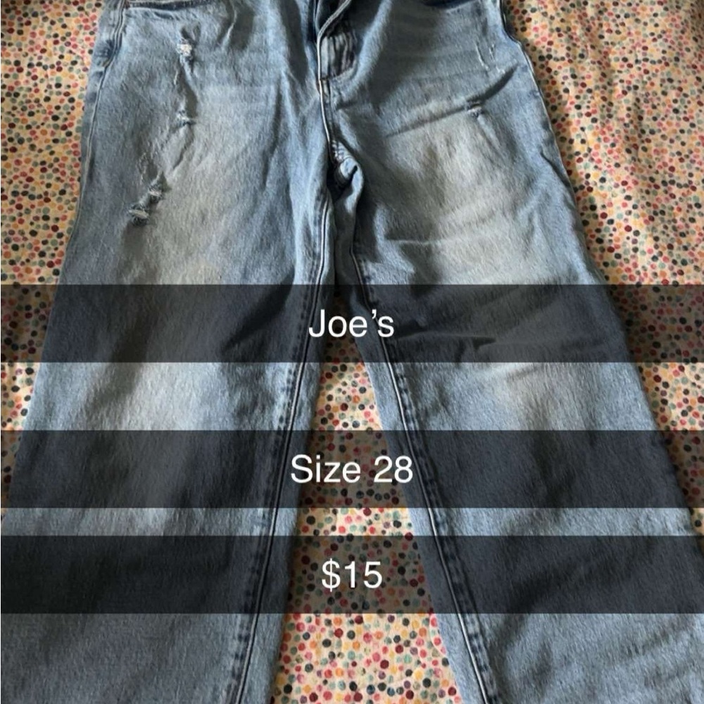 Joe's Jeans Light Blue Denim